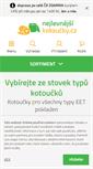 Mobile Screenshot of nejlevnejsi-kotoucky.cz